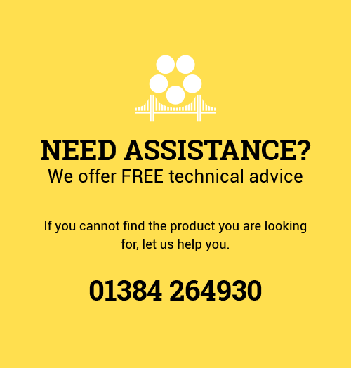 Need assistance? We offer free technical advice. Call 01384 264930.